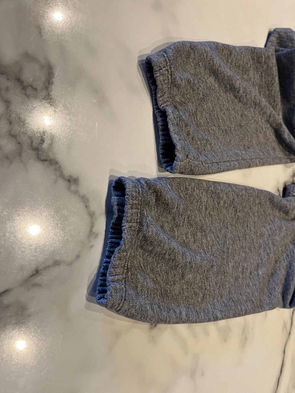 Abercrombie & Fitch Vintage Heather Gray Joggers Sweatpants Heritage Patch Small - Picture 5 of 12